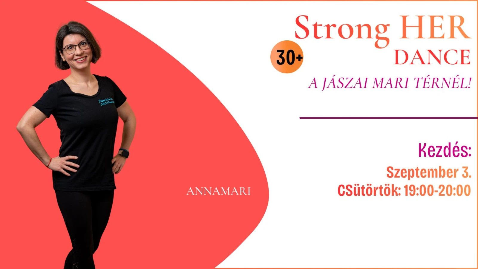 StrongHER Dance, every Thursday at Roxy Studio!
