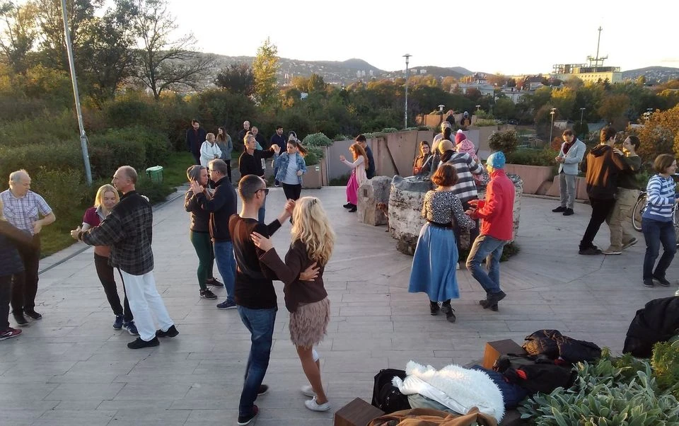 May be an image of dancing and crowd