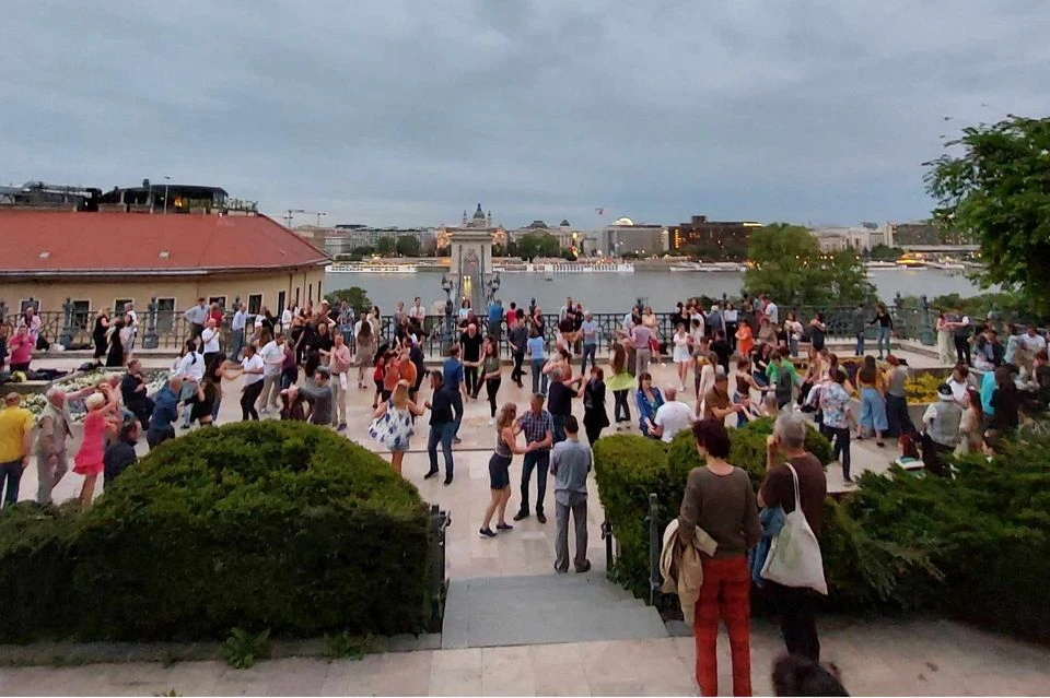 May be an image of crowd